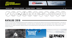Desktop Screenshot of katalogsnowboardowy.pl